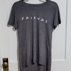 Friends TV Show T-Shirt Women's Size L Short Sleeve Pullover Crew Neck ~ So soft